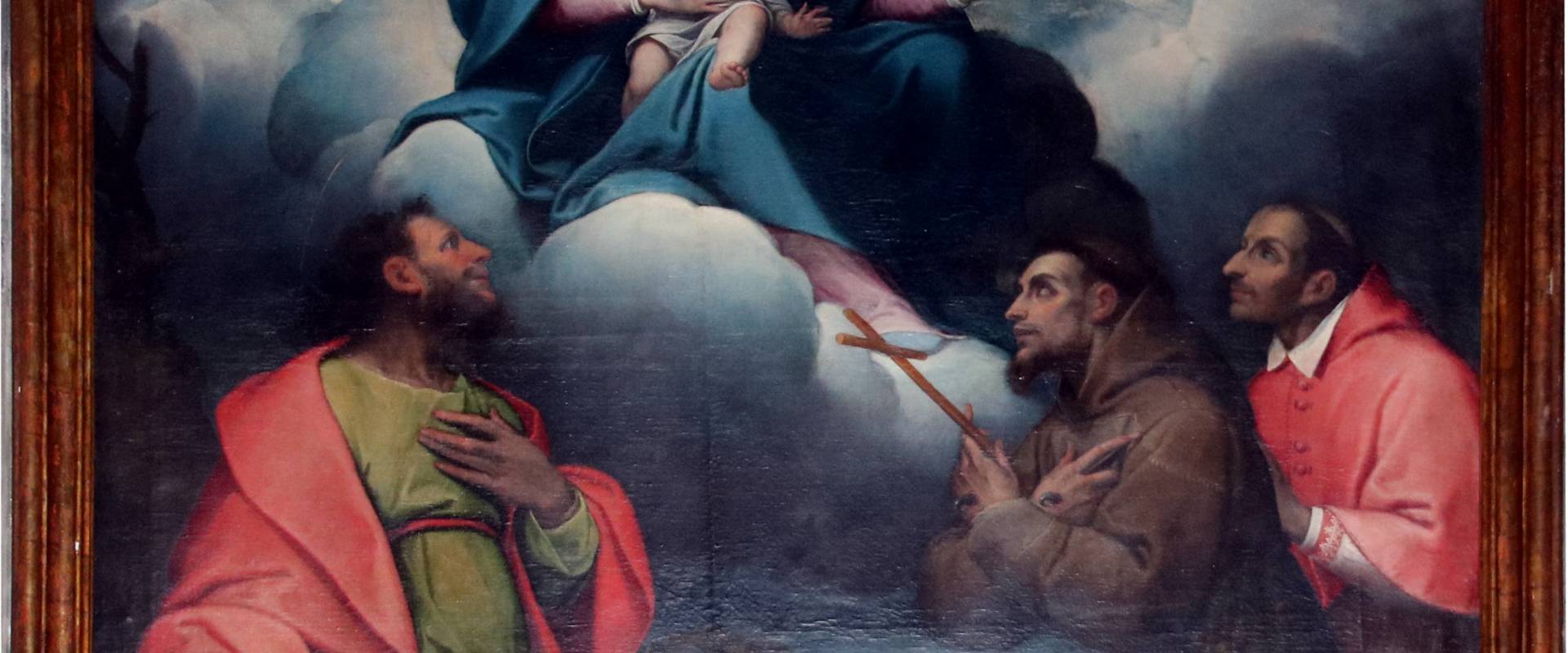 Camillo Procaccini, Madonna in gloria con i santi Tommaso, Carlo e Francesco 02 photo by Mongolo1984